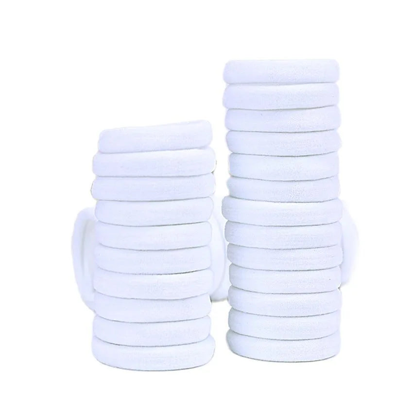 20/50/100pcs Four seasons Elastic Hair Bands Girls 4CM Sweets Scrunchie Rubber Band Hair Ties Clips Headband Hair Accessories